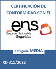Certificación ENS · Categoría Media